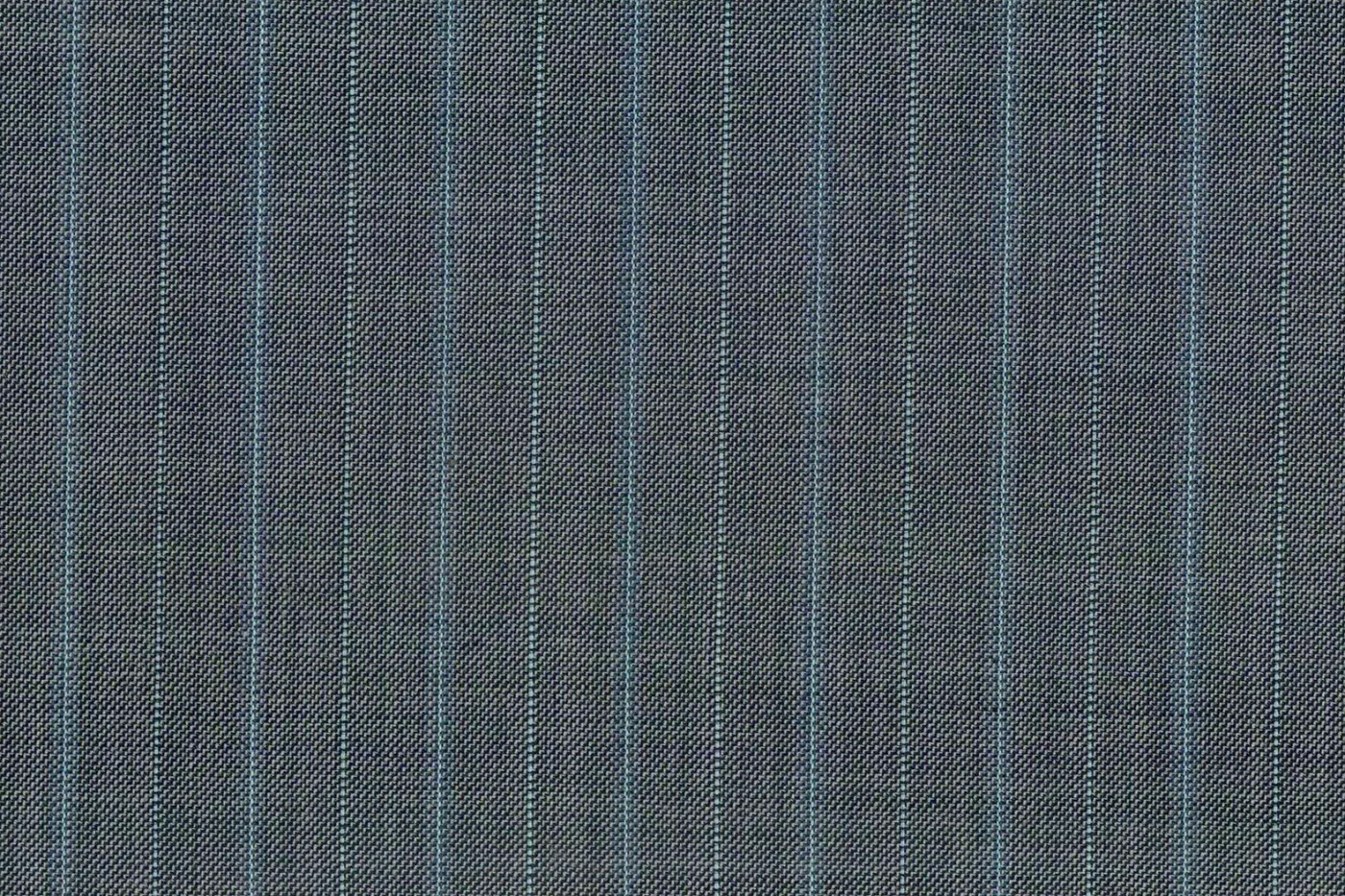 Caesar Romeo 24608-110 GREY W/BLUE STR fabric swatch