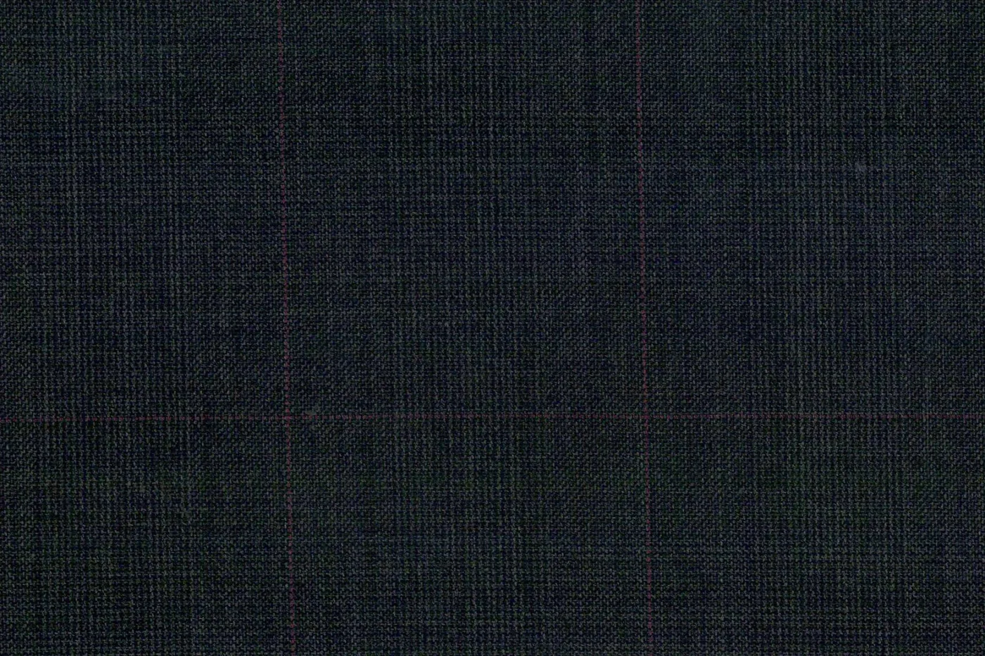 Caesar Romeo 24661-110 DK.GREY W/RED CHK fabric swatch