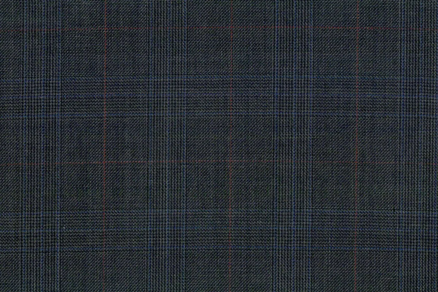 Caesar Romeo 25169-110 DK.GREY MULTI CHK fabric swatch
