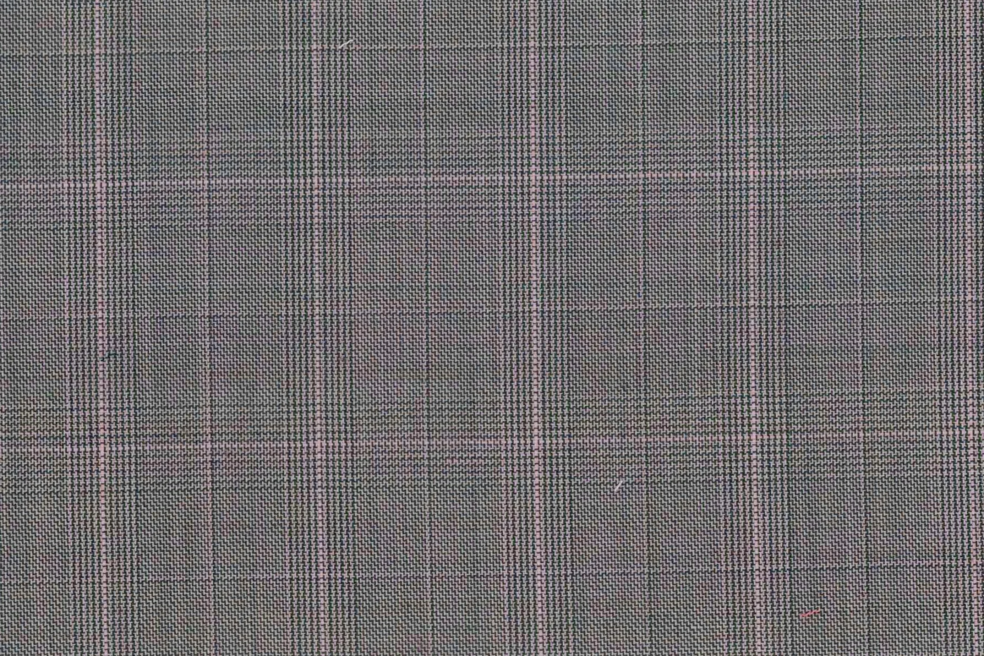 Caesar Romeo 25175-110 LIGHT GREY CHECK fabric swatch