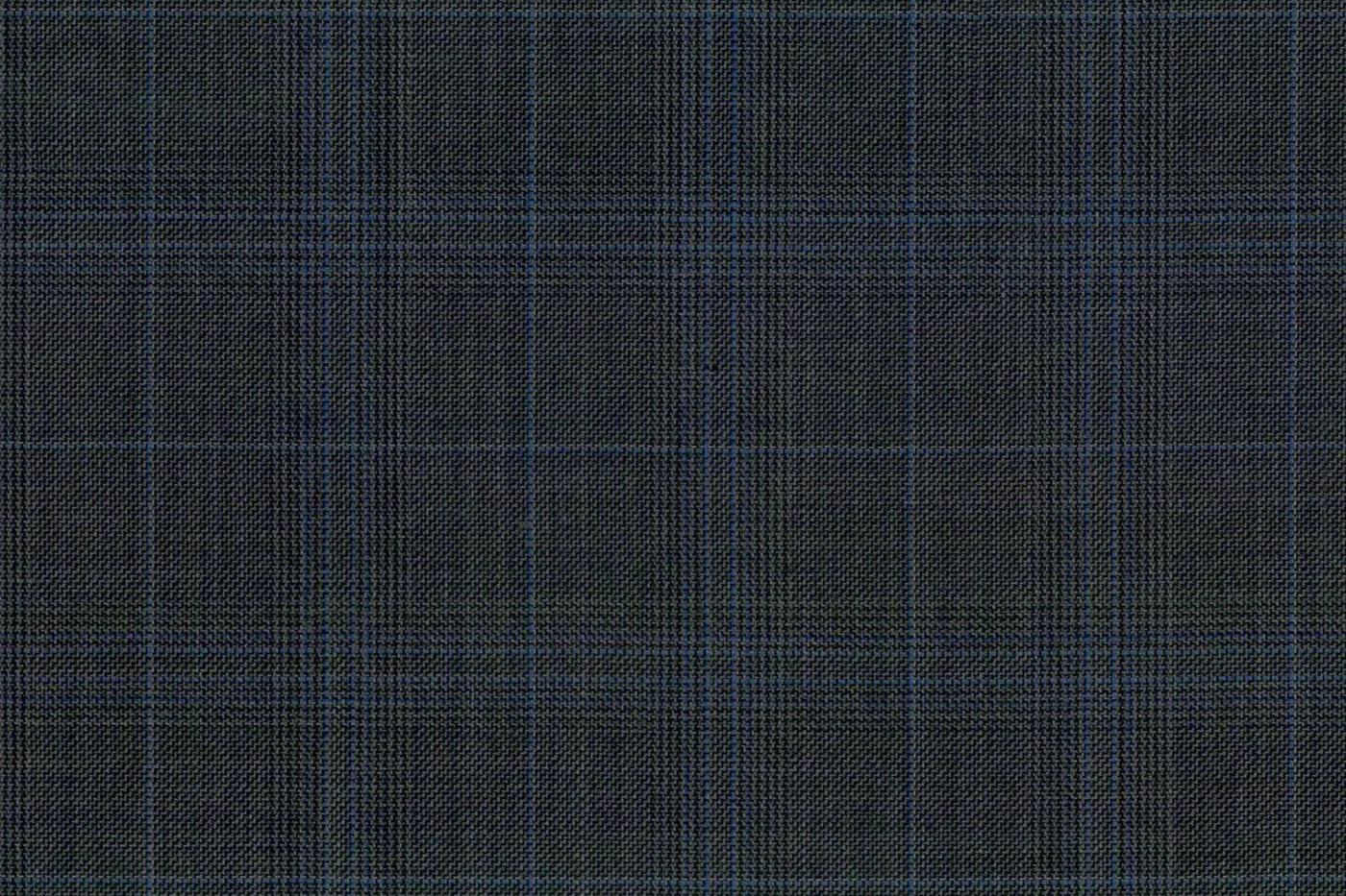 Caesar Romeo 26460-110 DK.GREY W/BLUE CHK fabric swatch