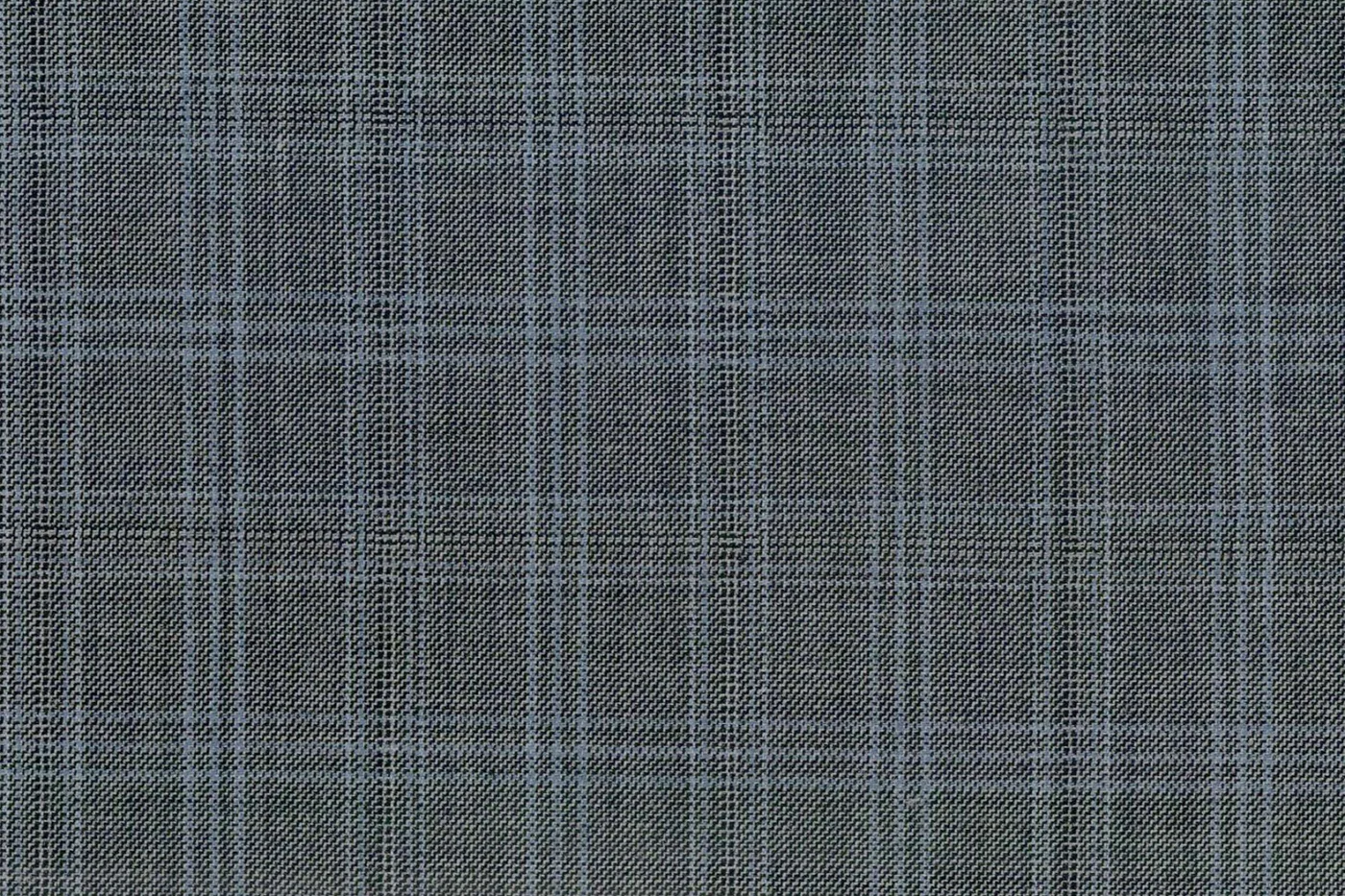 Caesar Romeo 27654-110 LT.GREY W/BLUE WP fabric swatch