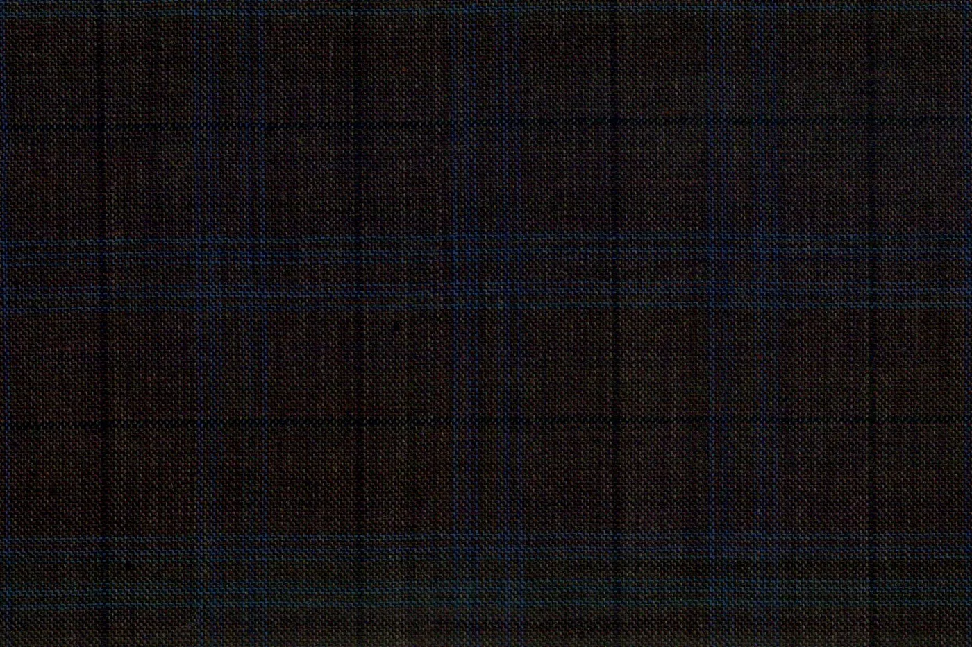 Caesar Romeo 27665-110 DK.BROWN W/BLUE CHK fabric swatch
