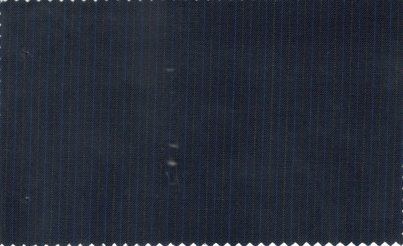 Caesar Romeo 29619-110 Navy w/ Blue Double Stripe fabric swatch