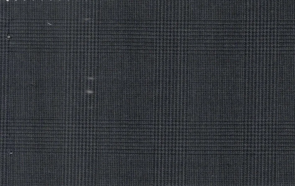 Caesar Romeo 29943-110 Dark Grey Check fabric swatch