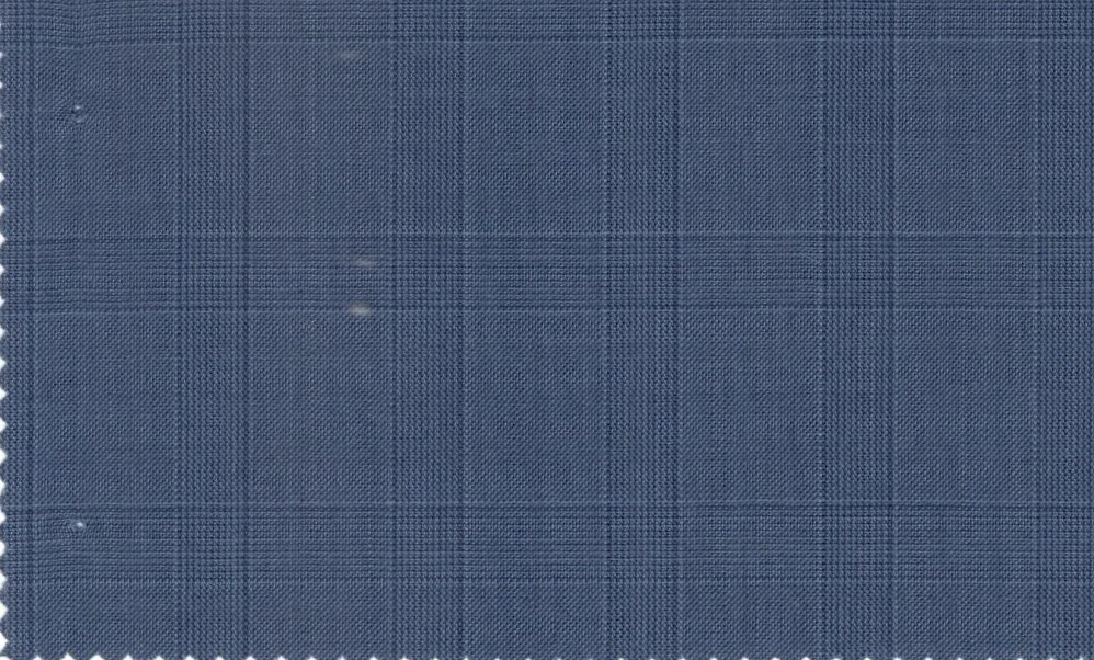 Caesar Romeo 29946-110 Cobalt Blue Check fabric swatch