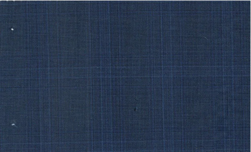 Caesar Romeo 30222-110 Cobalt Blue Windowpane fabric swatch
