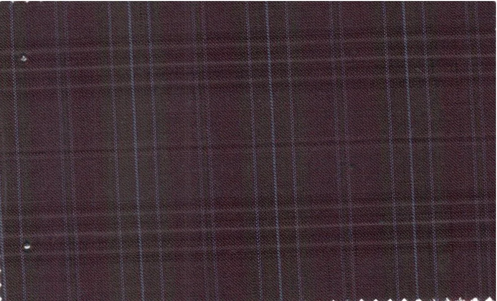 Caesar Romeo 30223-110 Maroon Windowpane fabric swatch