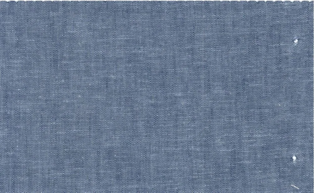 Cotton Linen Shirting 30194-78 Denim Blue fabric swatch