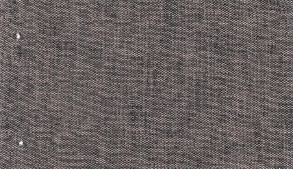Cotton Linen Shirting 30202-78 Dark Brown fabric swatch