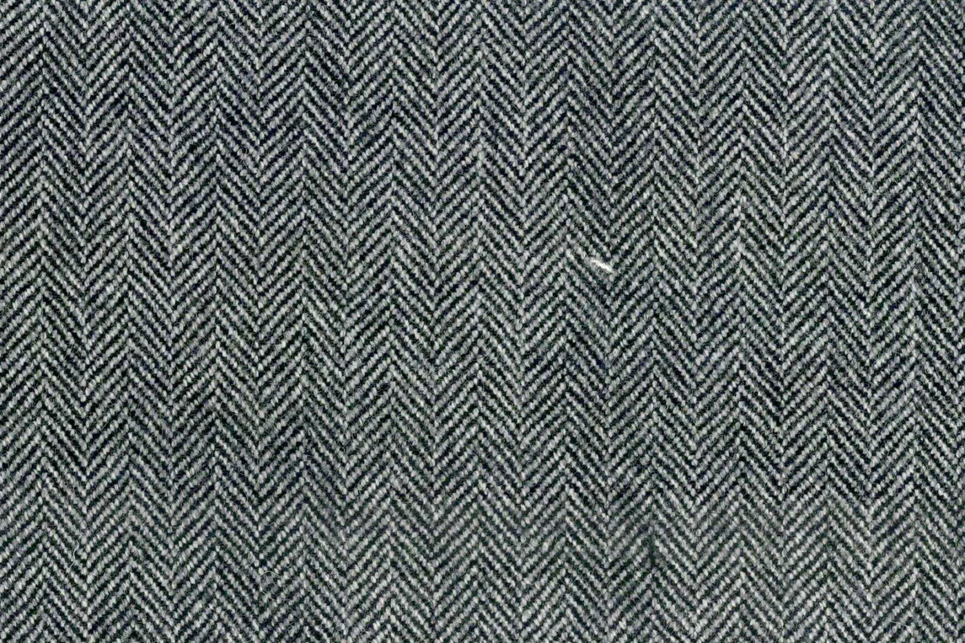 Devonshire Tweeds 27330-195 LIGHT GREY HBONE fabric swatch