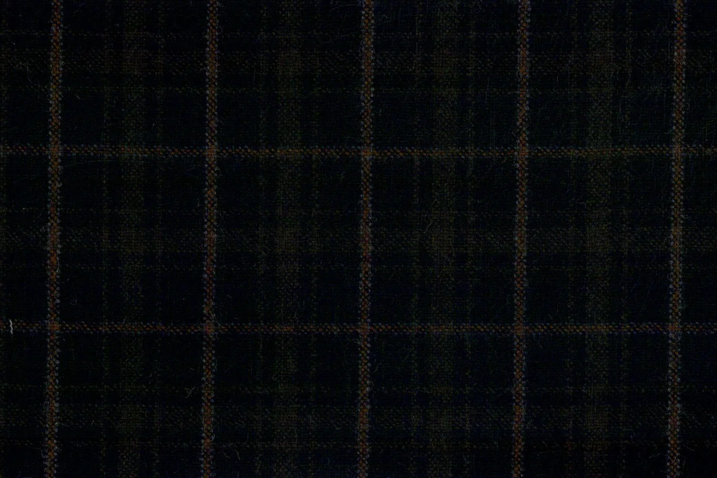Devonshire Tweeds 28550-195 BLACK W/MOCCA WP fabric swatch