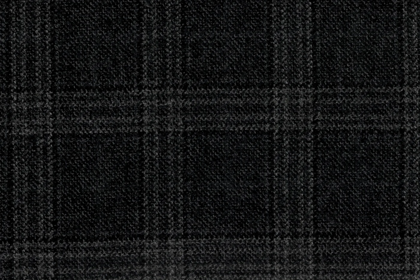 Devonshire Tweeds 28567-195 MEDIUM GREY CHECK fabric swatch