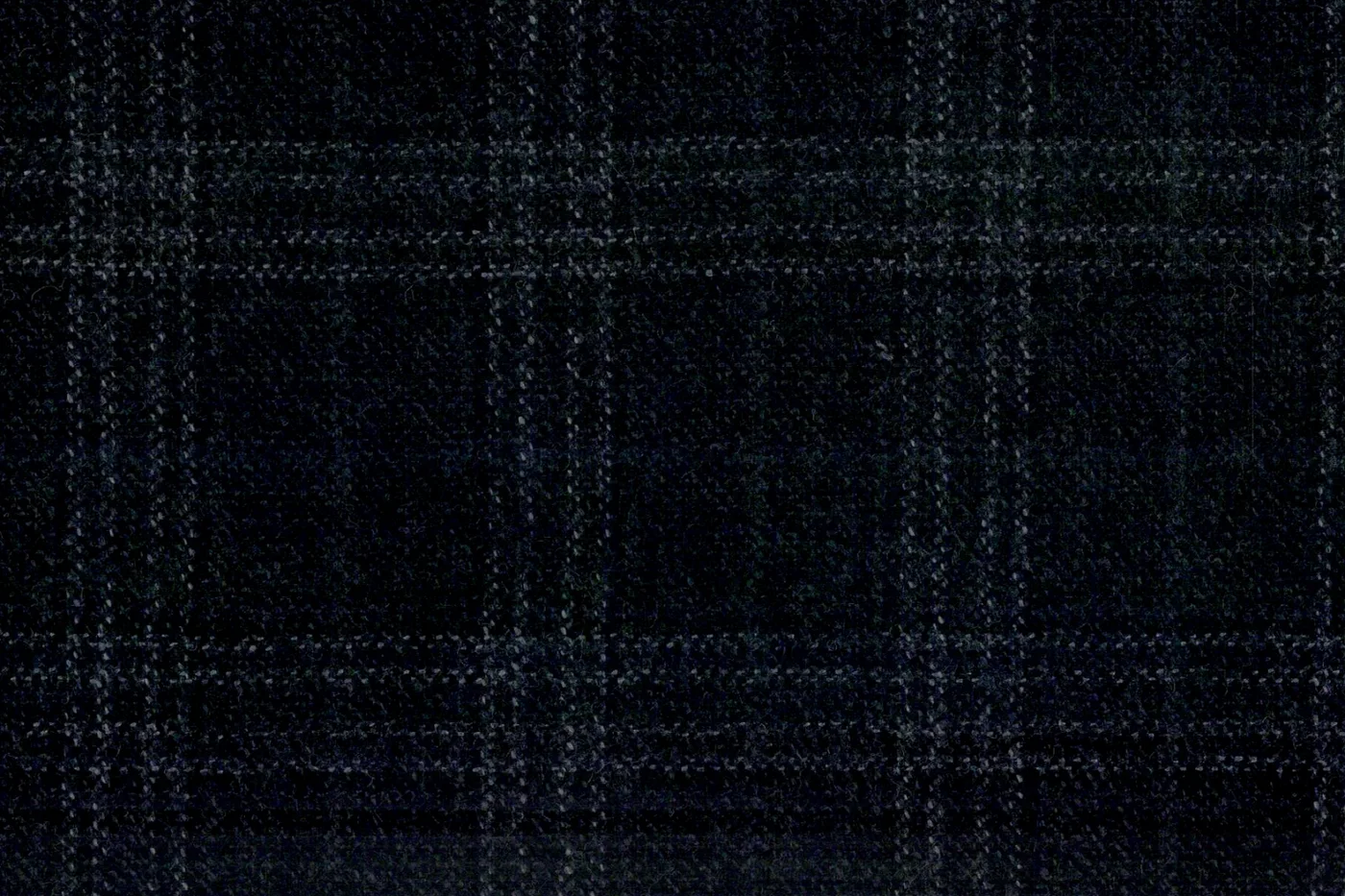 Devonshire Tweeds 28568-195 CHARCOAL CHECK fabric swatch