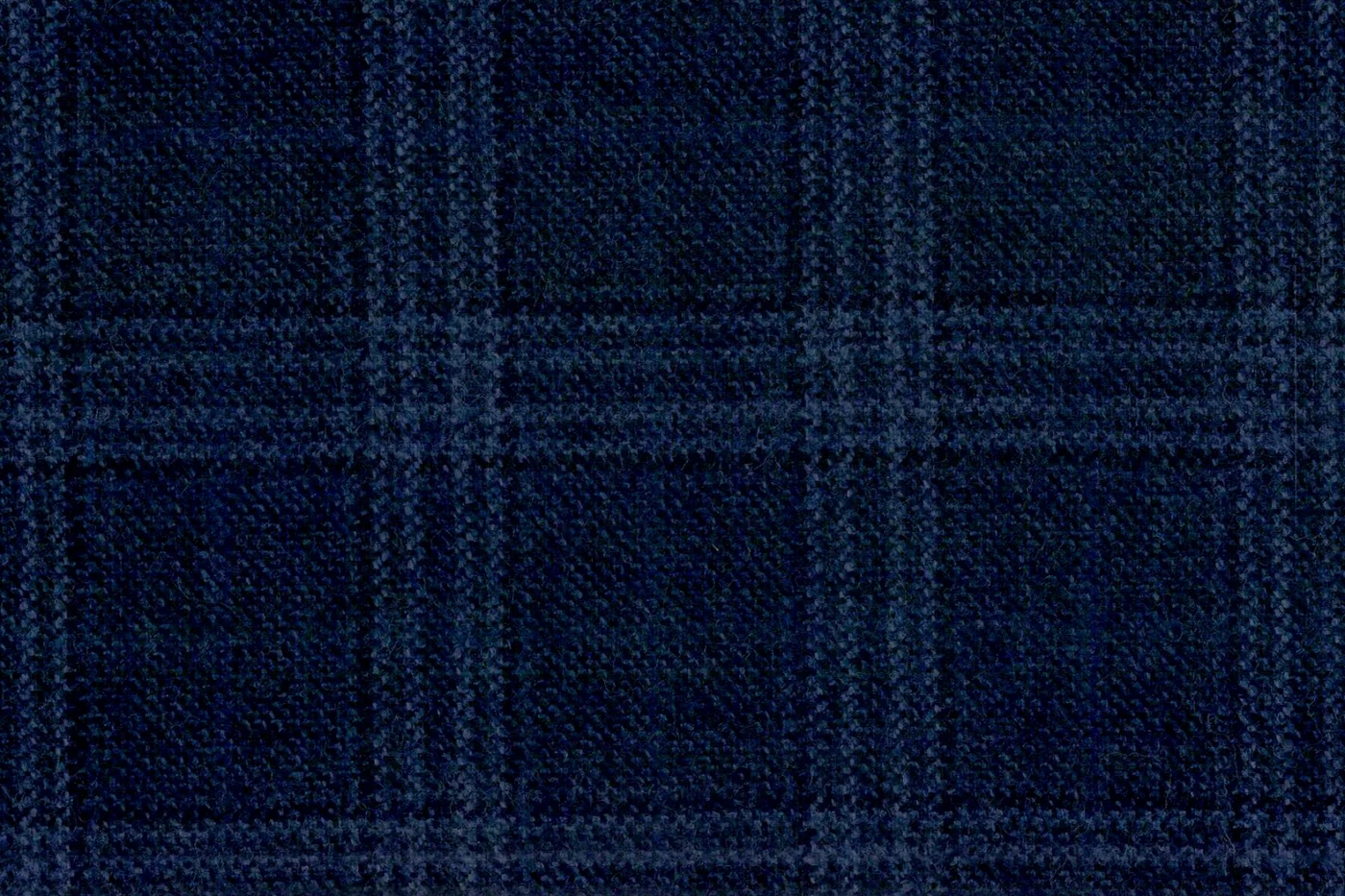 Devonshire Tweeds 28570-195 MEDIUM BLUE CHECK fabric swatch