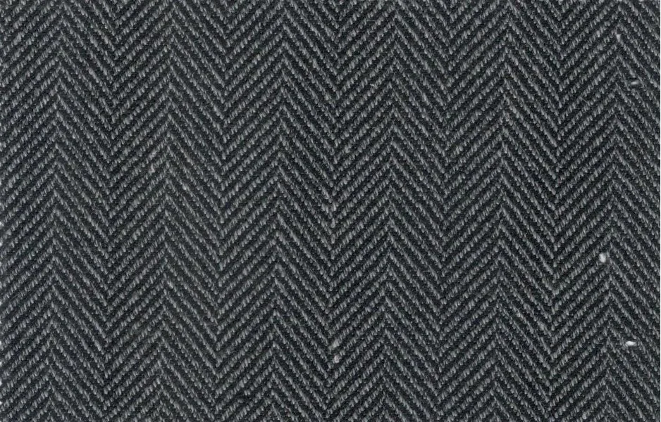 Devonshire Tweeds 30051-210 Grey Herringbone Slub fabric swatch