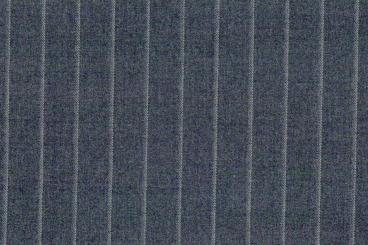 Dormeuil 15.8 Super 150's 27825-880 GREY CHALK STR fabric swatch
