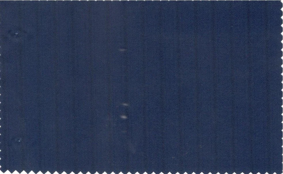 Dormeuil 15.8 Super 150's 29303-880 Navy Self Stripe fabric swatch