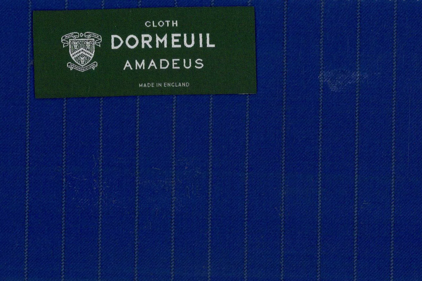 Dormeuil Amadeus 26423-625 COBALT BLUE STR fabric swatch