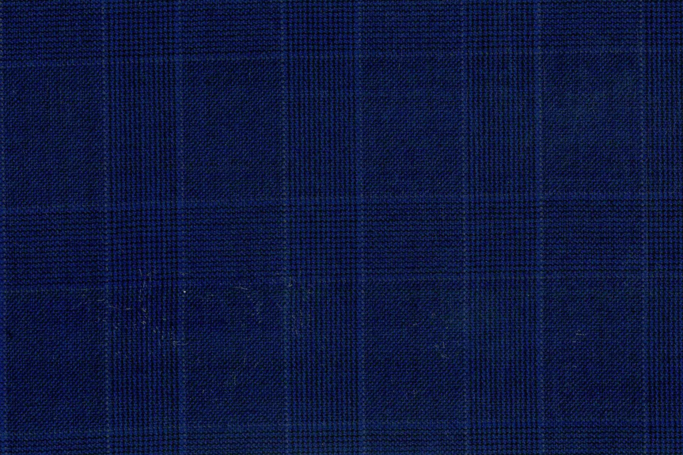 Dormeuil Amadeus 27087-625 BLUE CHECK fabric swatch