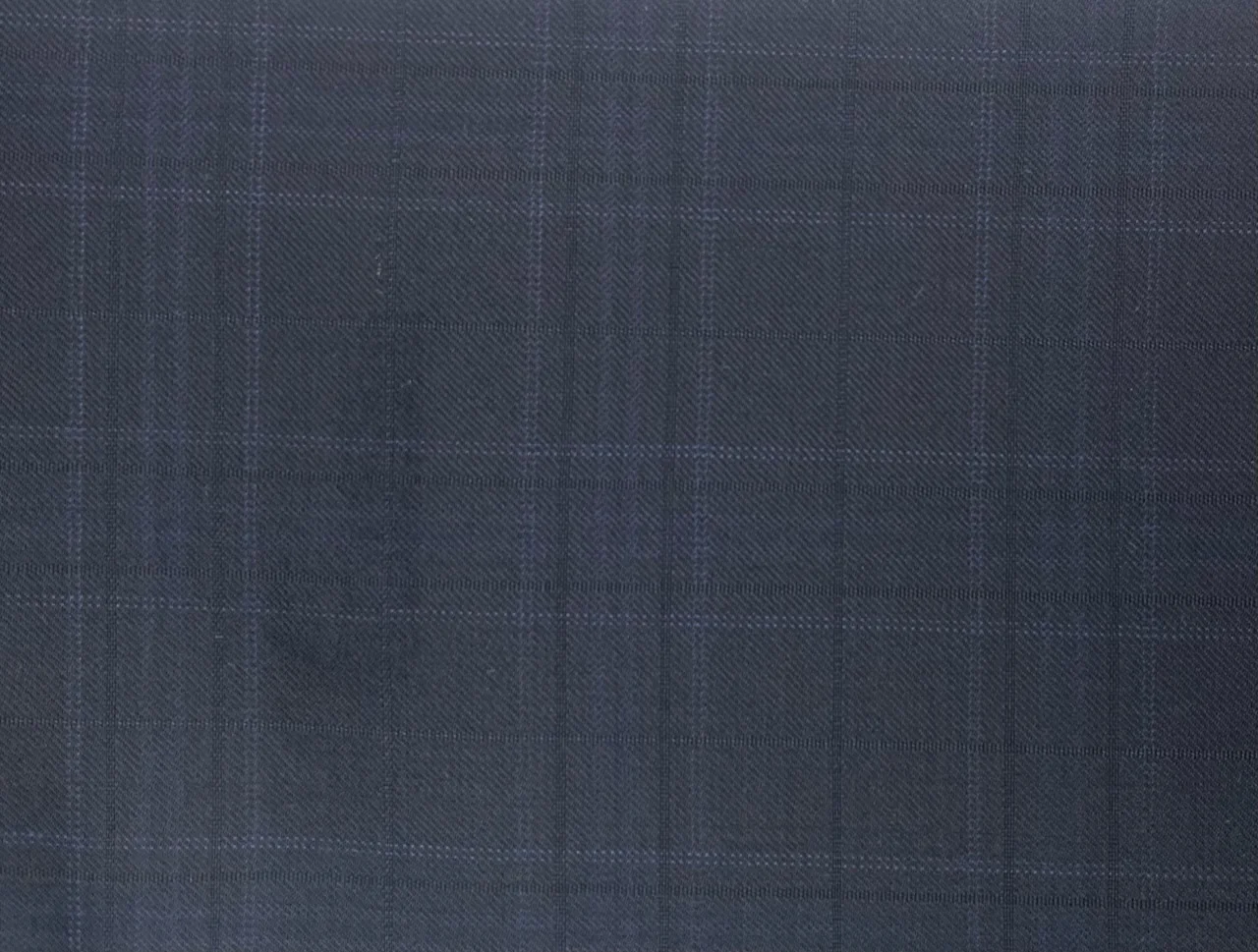 Dormeuil Amadeus 29078-625 NAVY WINDOWPANE fabric swatch