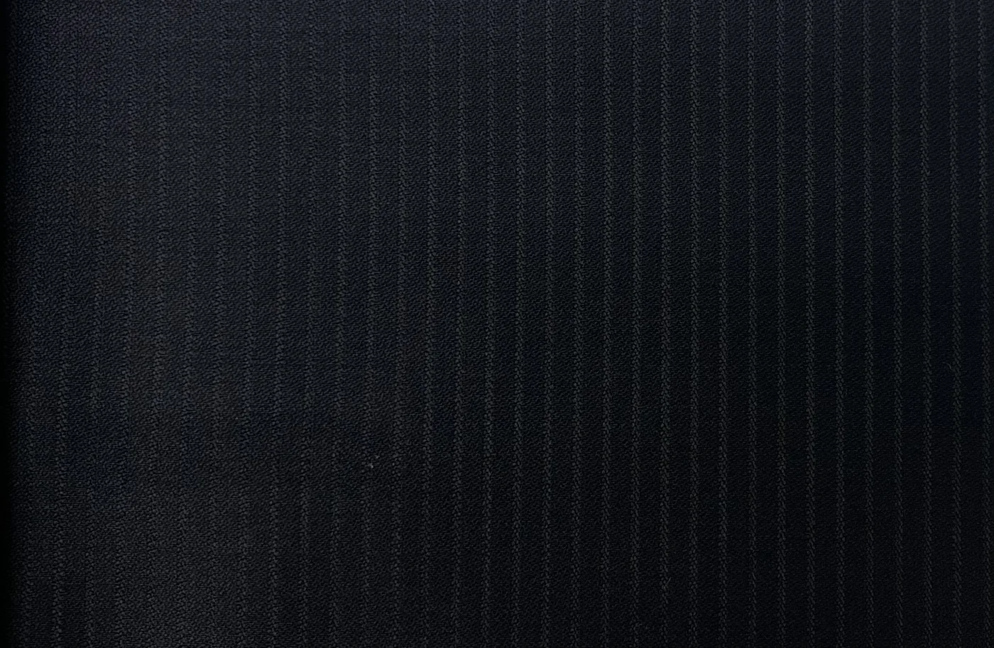 Dormeuil Amadeus 29085-625 BLACK SELF STRIPE fabric swatch