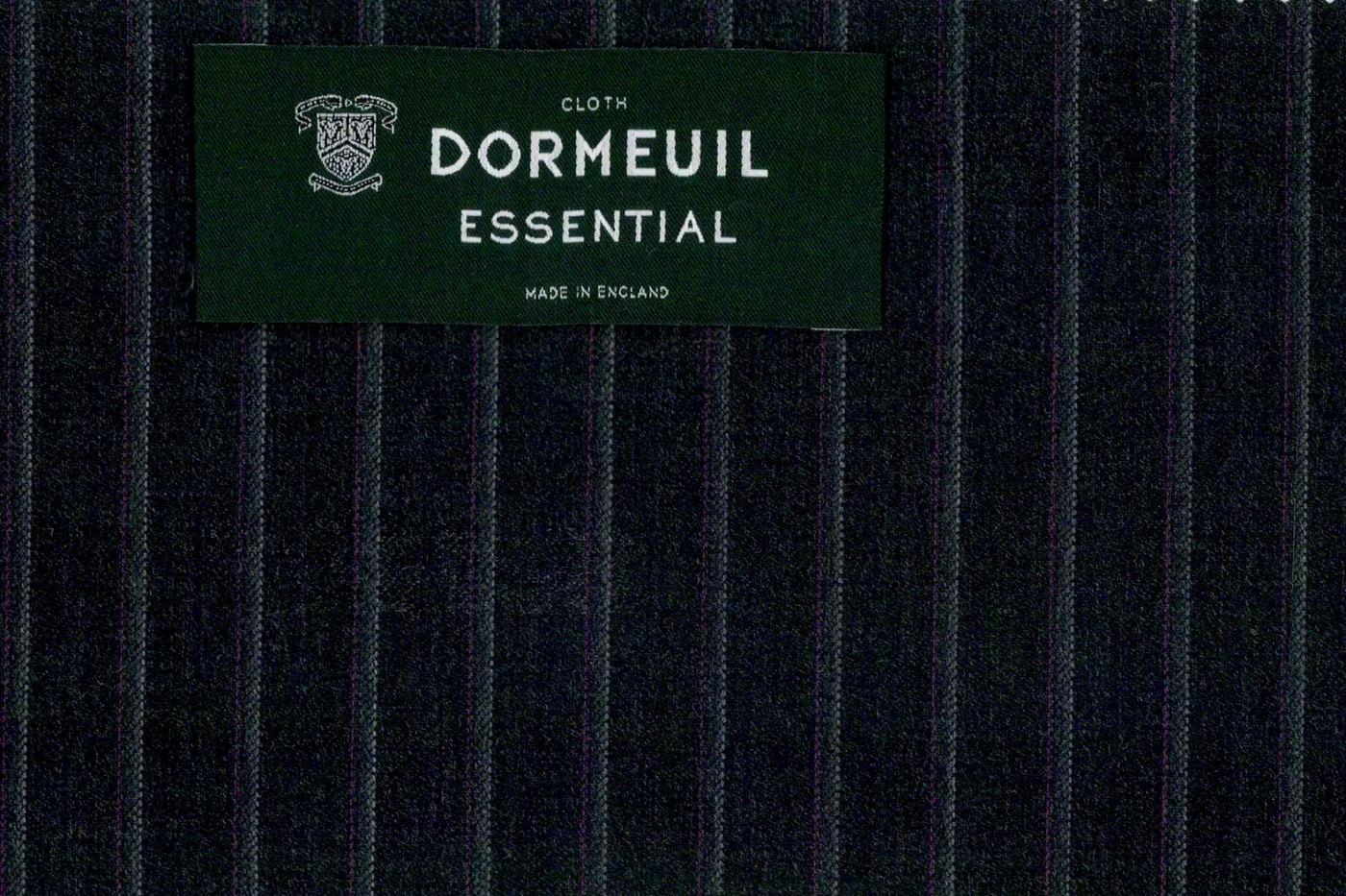 Dormeuil Executive 26488-480 GREY MULTI STRIPE fabric swatch