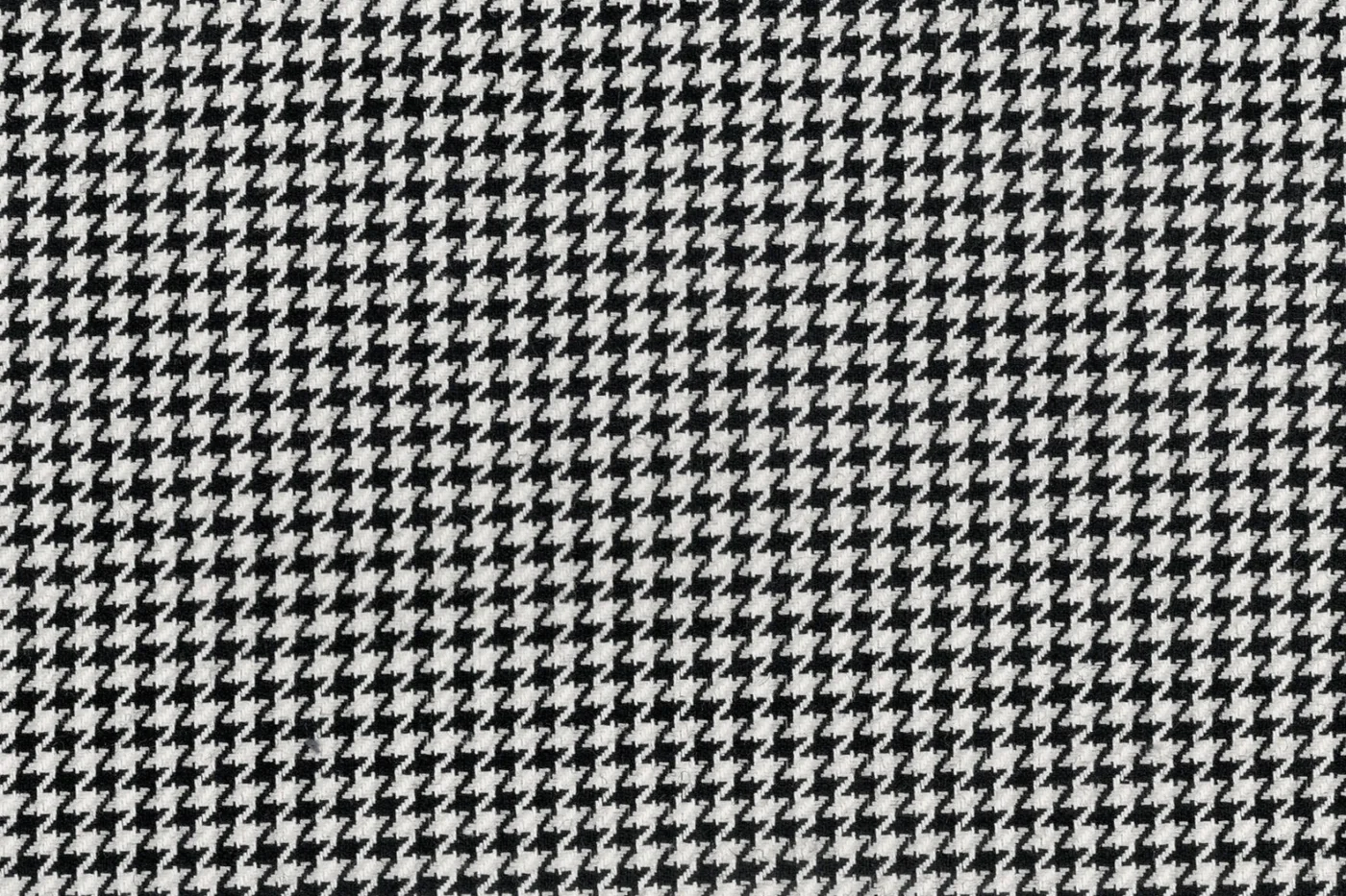 Ferre 23790-340 BLK WHITE DOGTHOOTH fabric swatch