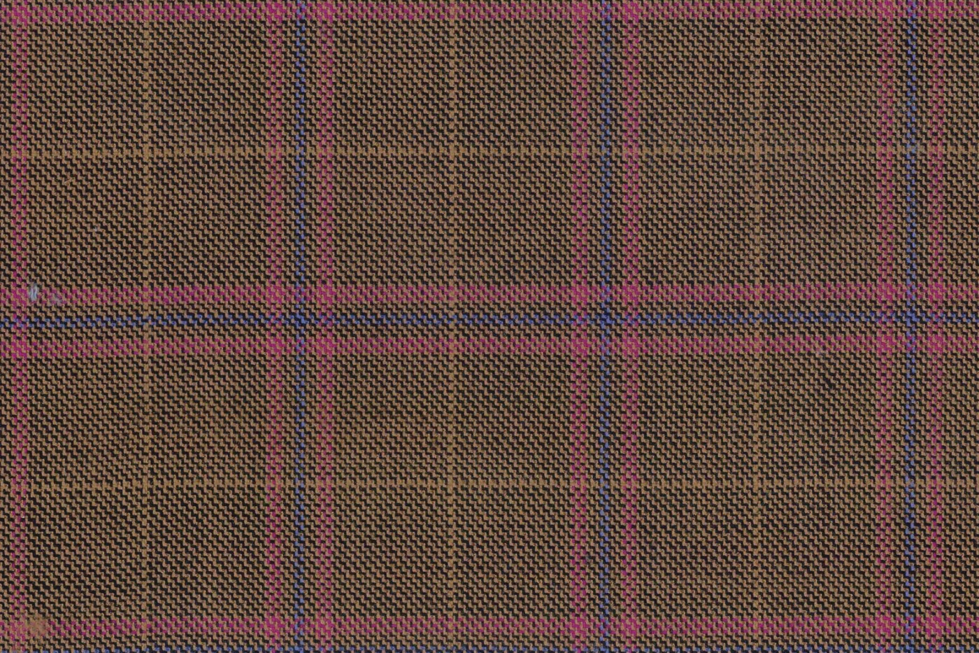 Ferre 25246-340 BROWN W/RED WPANE fabric swatch