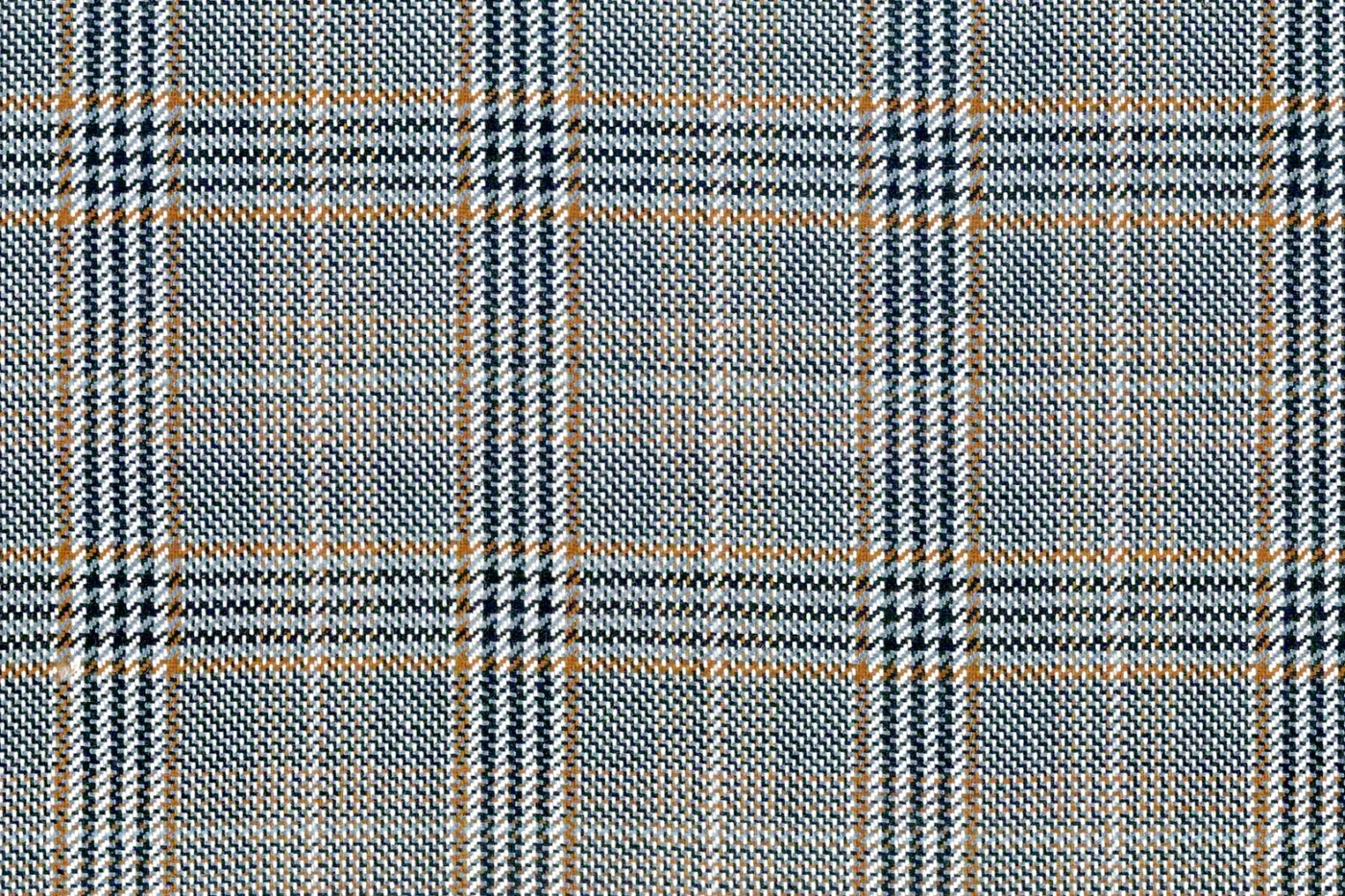 Ferre 25263-340 GREY W/BROWN CHK fabric swatch