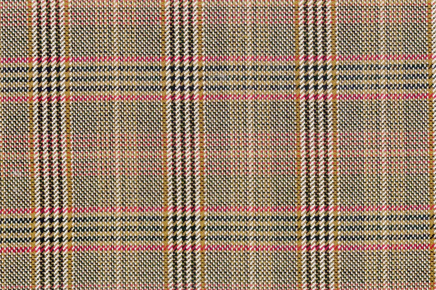Ferre 25264-340 BROWN W/BERRY CHK fabric swatch