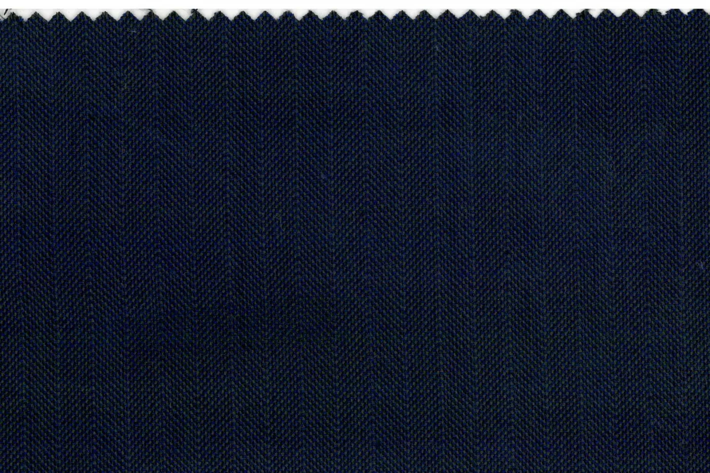 Ferre 26018-340 NAVY HBONE fabric swatch