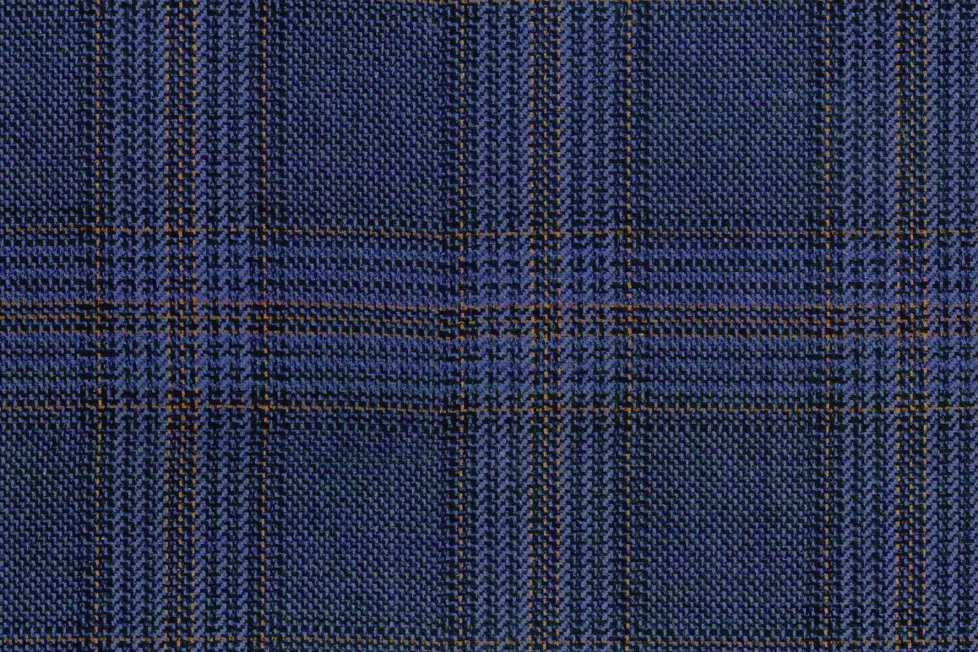 Ferre 26061-340 DARK BLUE CHECK fabric swatch