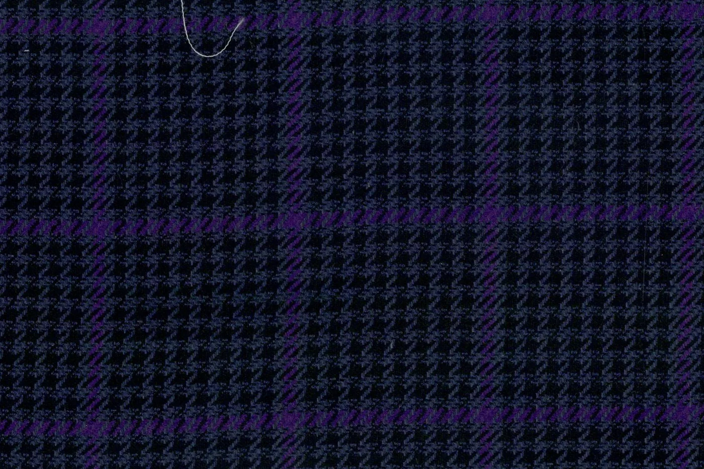 Ferre 26069-340 BLUE W/PURPLE CHK fabric swatch