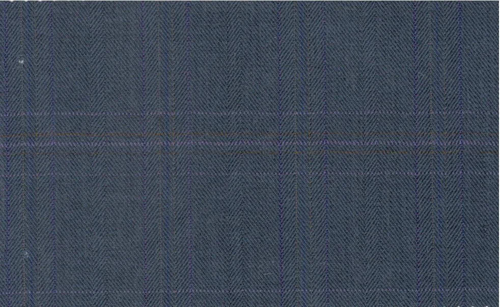Ferre 26134-250 MEDIUM BLUE WINDOWPANE fabric swatch