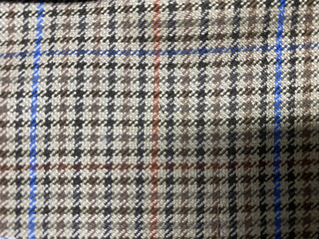 Ferre 26827-0 GOLD CHECK fabric swatch