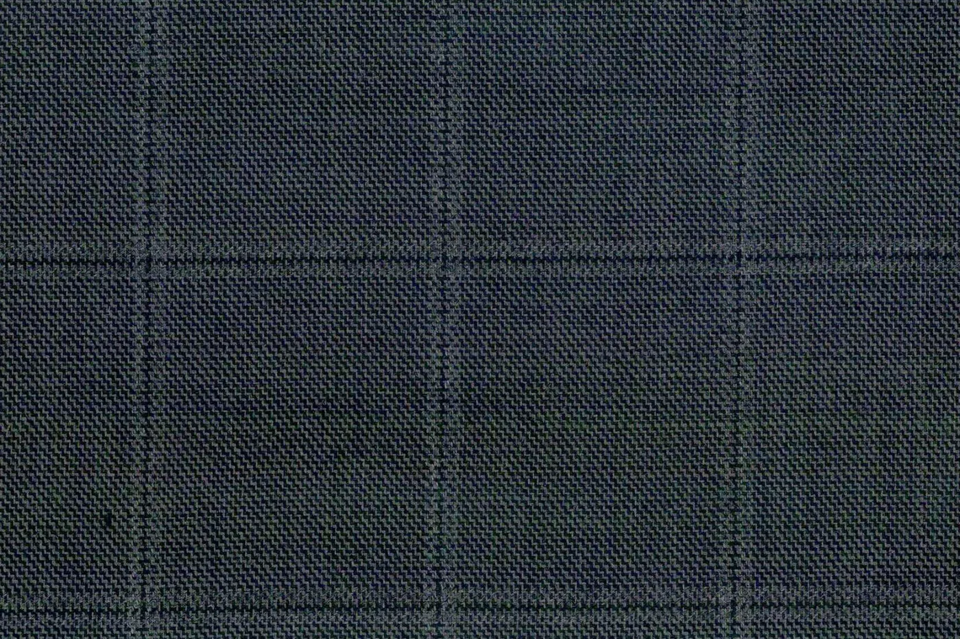 Ferre 26848-250 GREY WINDOWPANE fabric swatch