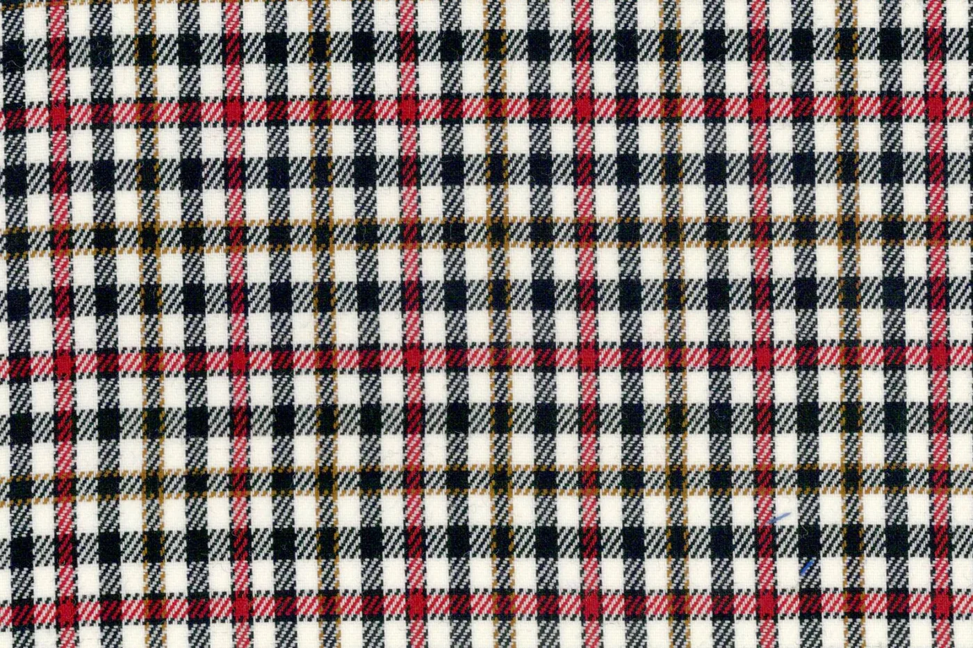 Ferre 27408-250 BLK/WHT W/RED CHK fabric swatch