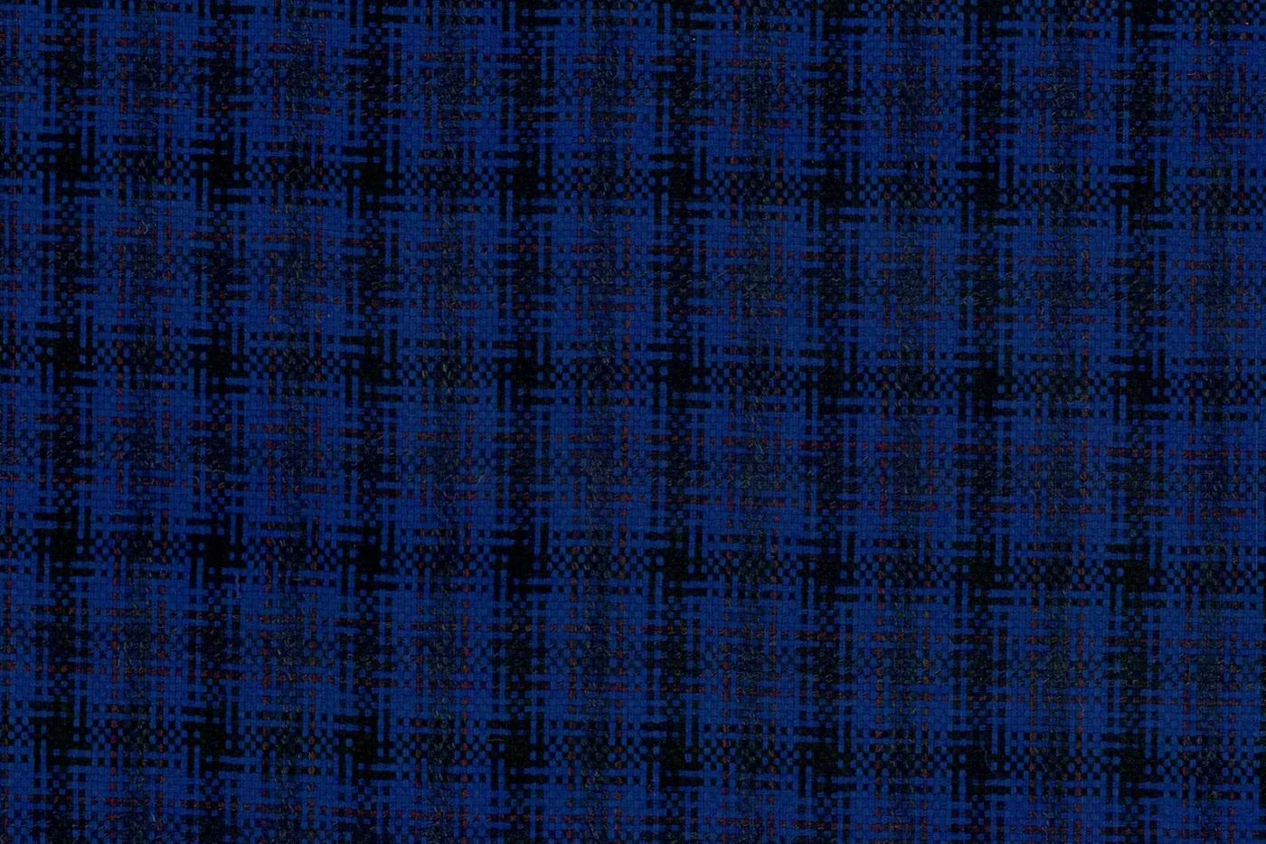 Ferre 28208-250 BLUE W/BLACK CHECK fabric swatch