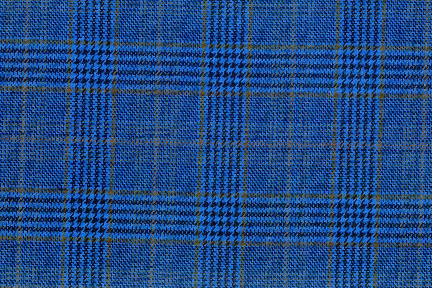 Ferre 28225-250 MEDIUM BLUE CHECK fabric swatch