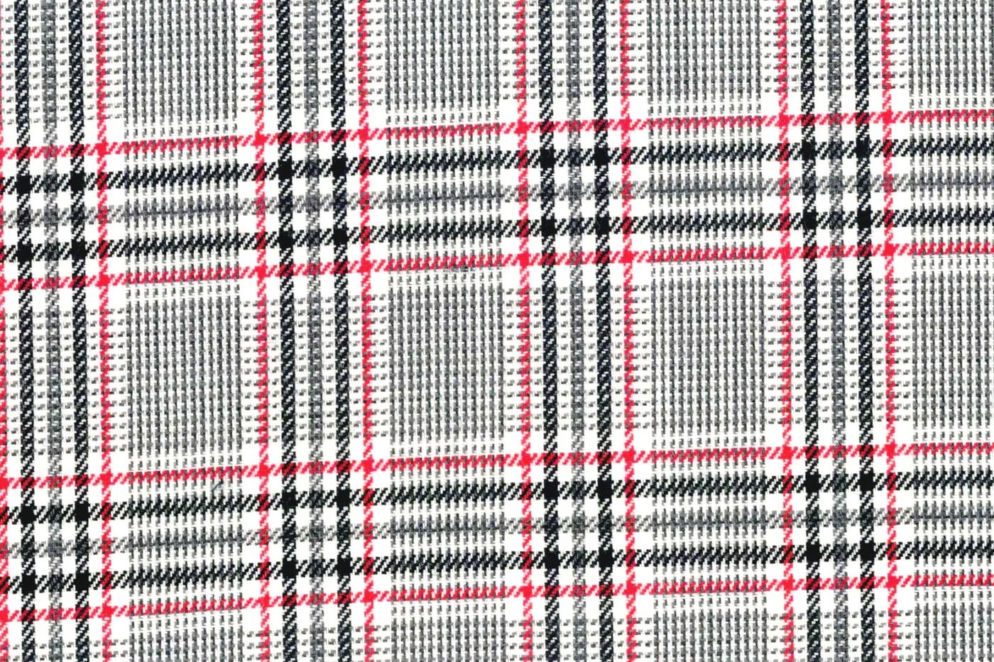 Ferre 28233-250 LT.GREY W/RED CHK fabric swatch