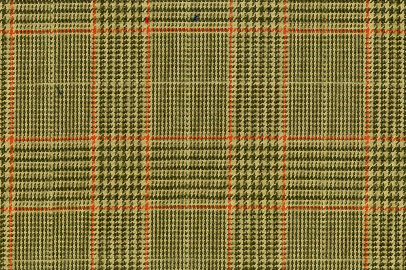 Ferre 28236-250 OLIVE W/CITRUS CHK fabric swatch