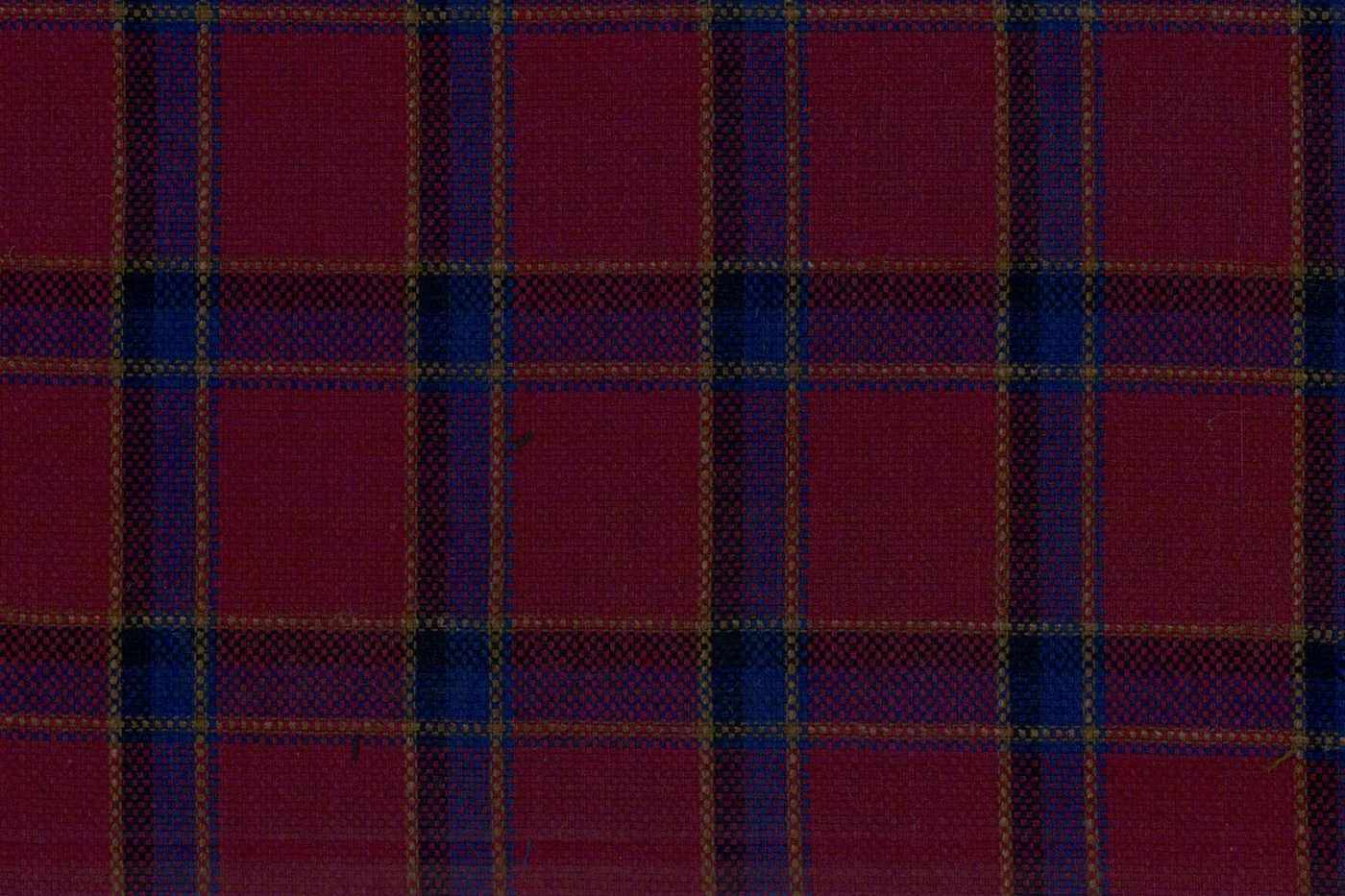 Ferre 28689-250 MAROON W/BLUE WPANE fabric swatch