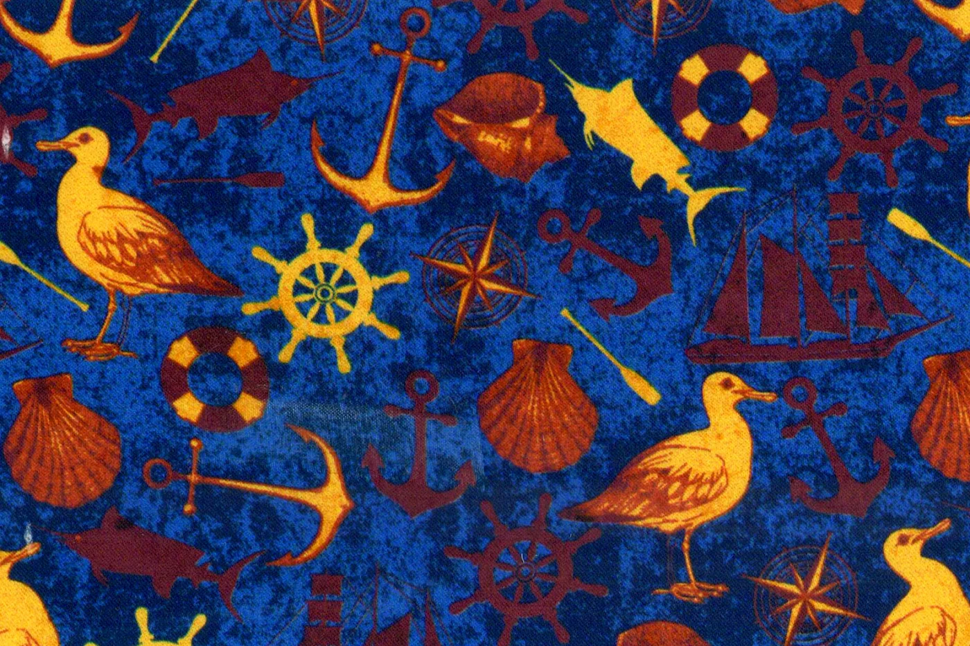 Flash Lining 27989-65 MARINE THEME fabric swatch