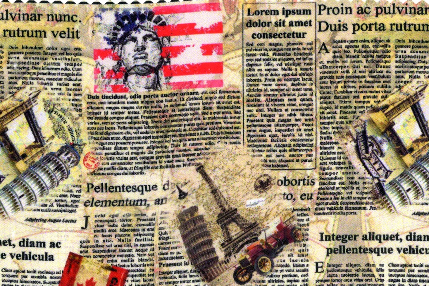 Flash Lining 27995-65 WORLD NEWS fabric swatch