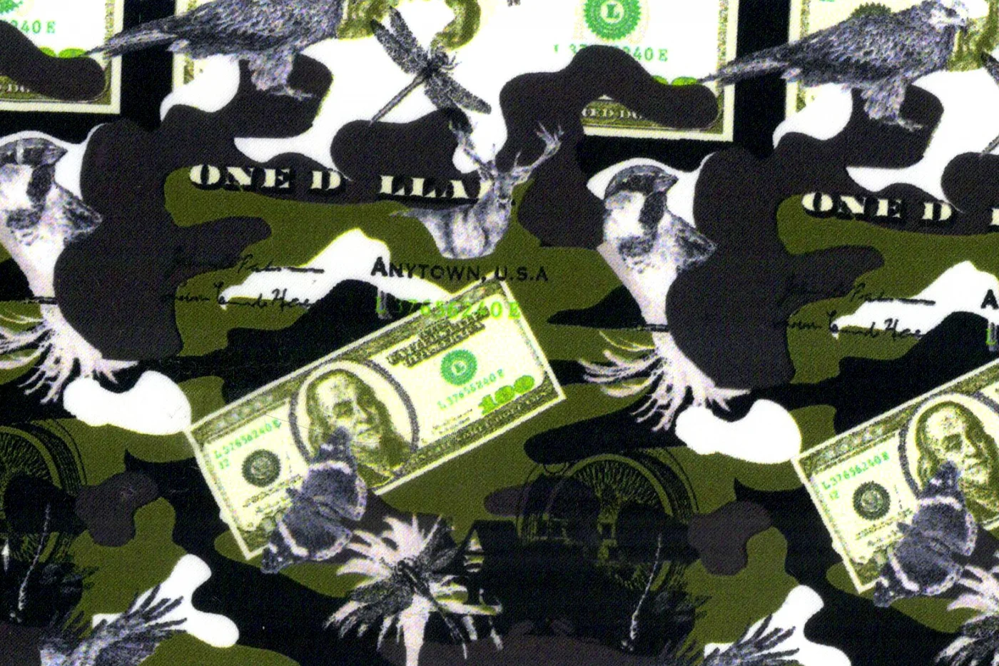Flash Lining 28002-65 BENJAMINS fabric swatch