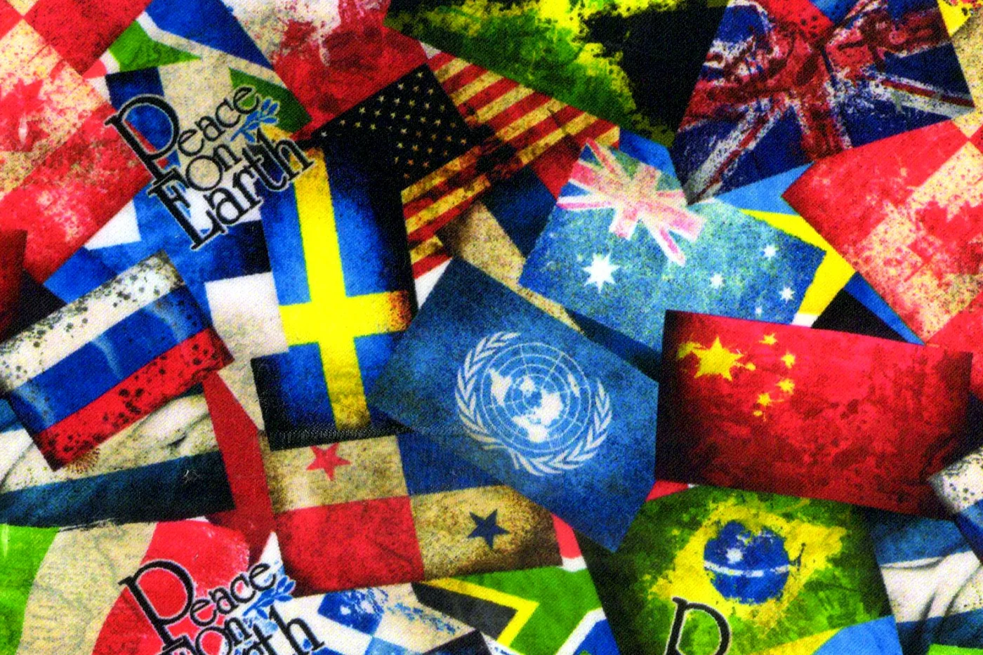 Flash Lining 28017-65 FLAGS fabric swatch