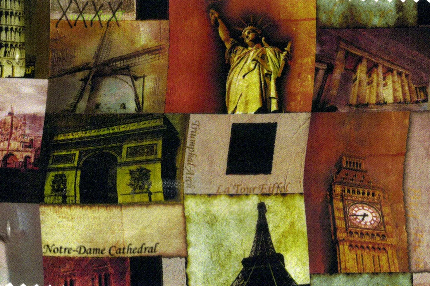 Flash Lining 28019-65 WORLD TOUR fabric swatch