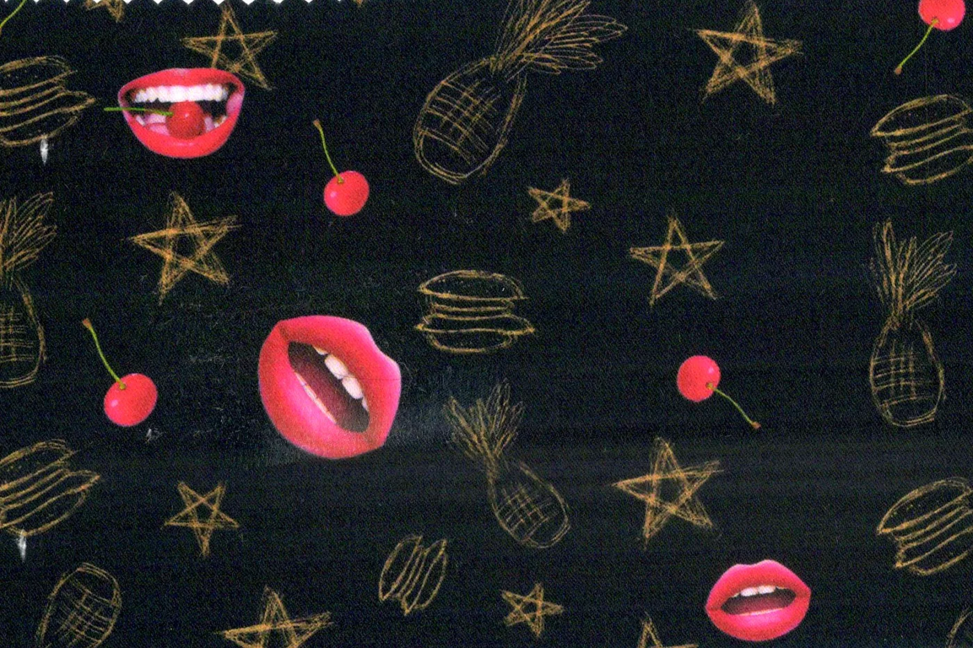 Flash Lining 28038-65 CHERRY LIPS fabric swatch