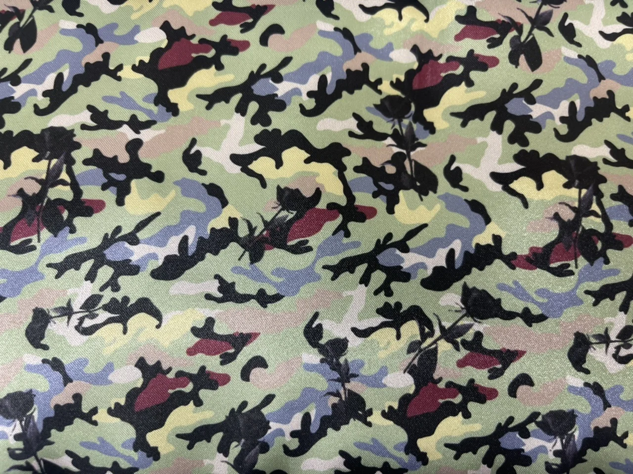 Flash Lining 28057-65 CAMOUFLAGE fabric swatch